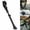 Black, variant on Universal Rear Mount Adjustable Motorcycle Kickstand for Bikes and Durable Aluminum Alloy Side Stand Accessory