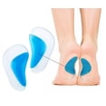 thumbnail image 4 of 1 par de plantillas ortopédicas ortopédicas para soporte de arco para niños de 3 a 9 años de edad, plantillas para zapatos de corrección de pie plano, inserciones de cojín., 4 of 5