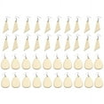 thumbnail image 2 of 60Pcs Unfinished Wood Blank Earrings with Holes and Earrings Hooks for DIY Jewelry Making, 2 of 6