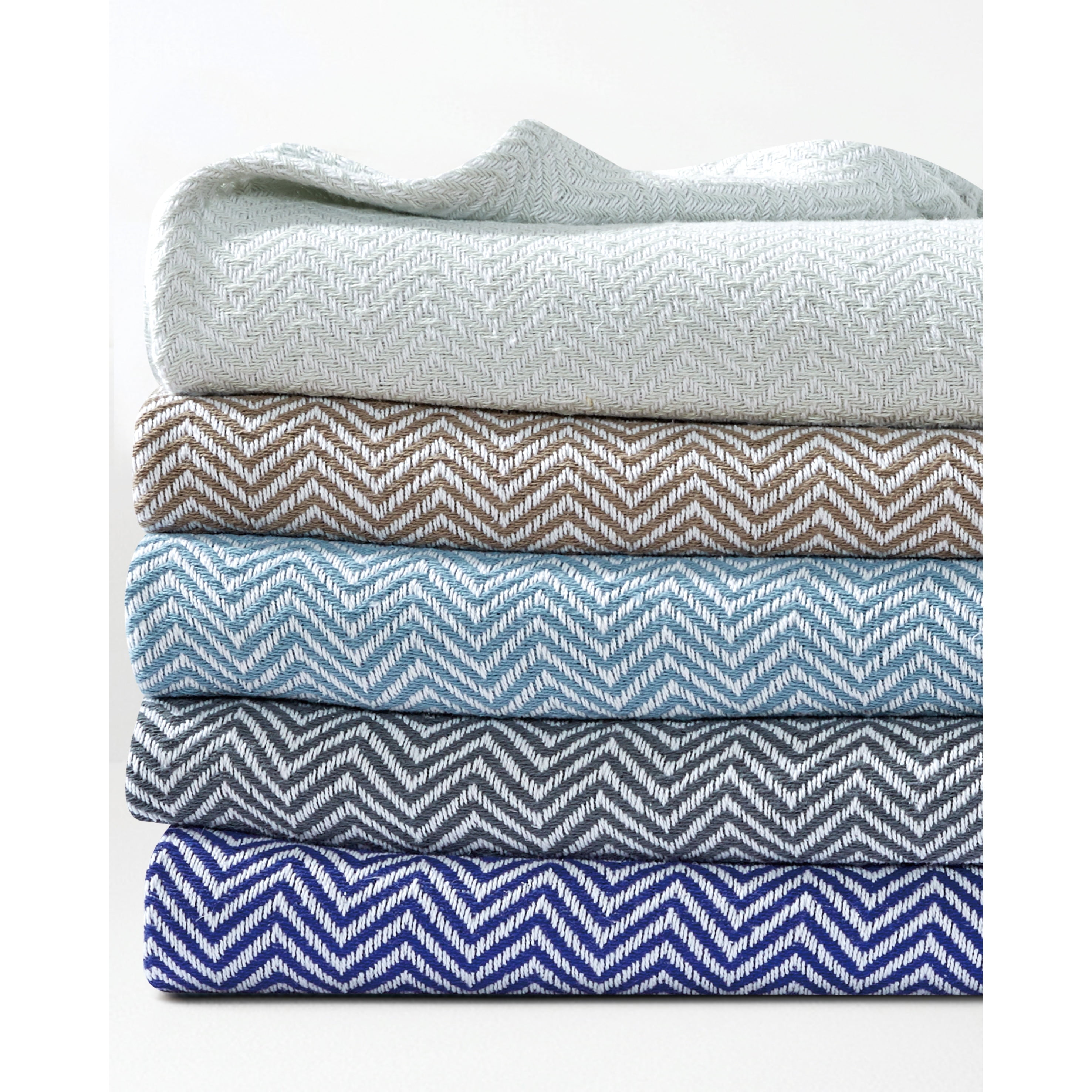 Ron Chereskin Cotton Cross Stitch Blanket by Melange Home