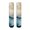 Blue Marble Pattern-1, variant on Black Marble Pattern Women's Crew Socks, Mid-calf Polyester Running Athletic Socks with Reinforced Heel & Toe, Breathable Durable Gifts Ideas for Sports Work Home