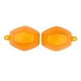thumbnail image 2 of Lente de luz de señal , piezas de motocicleta, carenados, cubierta de lámpara indicadora de trabajo corporal, apta para Suzuki 650 Gladius Amarillo Sunnimix Lente de luz de señal de giro, 2 of 6