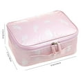 thumbnail image 3 of Bueautybox Travel Makeup Cosmetic Case,Portable Brushes Case Toiletry Bag Travel Kit Organizer Cosmetic Bag, 3 of 7