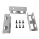 thumbnail image 3 of Organizador de almacenamiento para computadora portátil debajo del escritorio, 3 unidades, estante resistente con Plata, 3 of 9