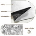 thumbnail image 6 of Round Rug 4Ft Washable Non-Slip, Eucalyptus Leaves Circle Area Rugs for Living Room Bedroom, Grey Summer Botanical Weeping Indoor Floor Mats Carpet Runner for Home Decor Aesthetic, 6 of 8