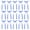 Dark Blue, variant on Uxcell 20 Pcs Bow Cake Bowknot Decorations, 3x5.7 Inch Satin Bowknot for Cake Dessert Craft DIY, Light Blue