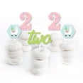 thumbnail image 2 of Big Dot of Happiness 2nd Birthday Whole Llama Fun - Dessert Cupcake Toppers - Llama Fiesta Second Birthday Party Clear Treat Picks - Set of 24, 2 of 6