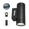 thumbnail image 2 of Lampara Arbotante Led 12w Para Pared Exterior Color Negro Luz Cálida 2700k Belug Negro, 2 of 4