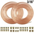 thumbnail image 2 of ASKITO 2 x Copper Nickel Brake Line Tubing Kit 3/16 OD 25 FT Coil Roll All Size Fitting, 2 of 9