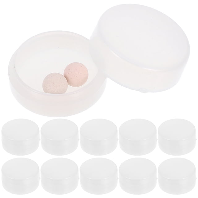 30pcs Rattles Noise Maker Insert Toy Rattles Box Repair Pet Toy Noise Maker Insert Squeaker Replacement Rattles Insert Crafts Accessories 2cm