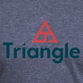 thumbnail image 3 of CafePress - Triangle Logo T Shirt - Mens Tri-blend T-Shirt, 3 of 4