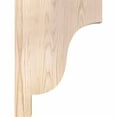thumbnail image 3 of 3 1/2"W x 12"D x 16"H Newport Smooth Corbel, Douglas Fir, 3 of 9