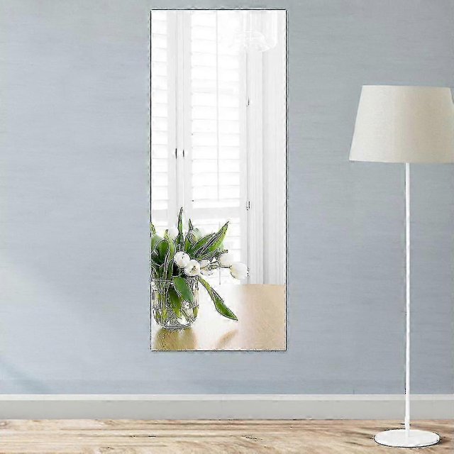 Self Adhesive Mirror, 40 x 122cm Flexible Adhesive Mirror