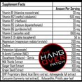 thumbnail image 5 of Parche Anticruda The Hangover Patch Anti Resaca X5 - S012 Thop T-005, 5 of 5