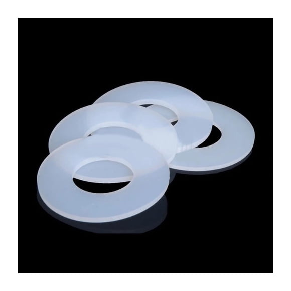 Hardware 20pcs 58x70x2mm Silicone Rubber Flat Gaskets Screw Washer Plumbing Faucet Seal Washer Waterproof Sealing O-Ring Packing Washer