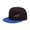 Black and Blue, variant on T-Rex Pattern Letter Embroidered Color Block Trucker Hat, Unisex Adjustable Breathable Cap for Vacation Travel Outdoor Daily Wear