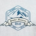 thumbnail image 3 of CafePress - Powder Mountain Ski Resort Utah T Shirt - Men's Classic Graphic T-Shirt, 3 of 4