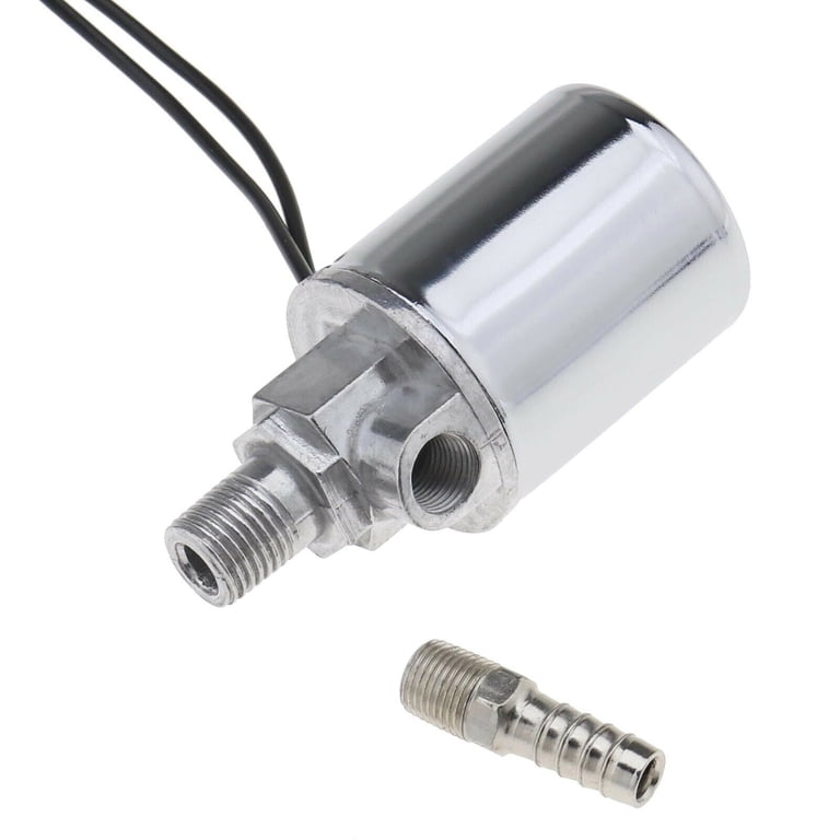24V Air Horn Solenoid Valve – Copper Zinc Alloy, 1/4” NPT Outlet – For Trucks, Trailers & Heavy Vehicles-593699