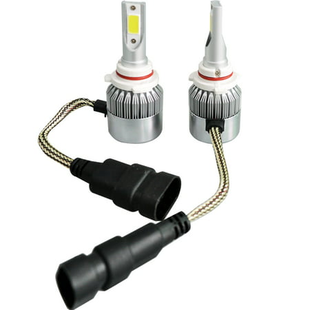 2Pcs Car LED Headlight Bulbs LED Driving Lamp All-in-one Conversion Kit 9006 36W