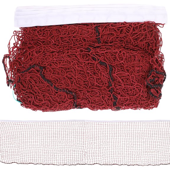 Monyance badminton netting Beach Volleyball Net Mesh Badminton Net Lightweight Badminton Net Foldable Balls Net(240.16X29.92X0.39Inches)