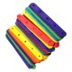 thumbnail image 4 of 50 palitos de madera de colores naturales, jumbo, para manualidades, con agujeros, para manualidades, diseños creativos (coloridos), 4 of 8