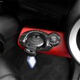thumbnail image 3 of Car Ignition Switch Cover Trim Real Carbon Fiber Interior Replacement For R54 R56, 3 of 6