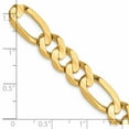 thumbnail image 4 of 10k Yellow Gold 8.75mm Concave Figaro Chain, 4 of 5