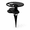 Double-layer (Black), variant on ABPETE Outdoor Portable Folding Wine Table,Beach Sand Ground Insert Cup Holder Stand & Wood Wine Rack, 1 or 2 Tier Garden Table for Camping BBQ (Single Layer,Natural Wood)