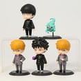 thumbnail image 2 of Ensemble de 5 Pcs Mob Psycho 100 Shigeo Ritsu Kageyama Reigen Arataka Figurines de Collection Jouets Modèles Poupées Version Q-SHUNJING, 2 of 4