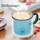 thumbnail image 4 of Tazas de Café de Vidrio Doble Pared con Asa, 8.5 Oz/250ml, Vidrio Transparente Mantiene Temperatura, Diseño Cilíndrico para Expreso, Latte, Capuchino, Té, Jugo, Bebidas Frías o Calientes, 4 of 4