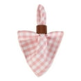 thumbnail image 3 of Design Imports CAMZ11743 Serviette Vichy Rose et Blanche - Ensemble de 4, 3 of 4