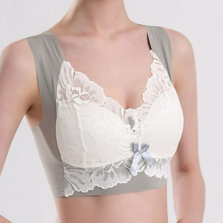 Under 10 Plus Size Full Cup Bra  Gathered Lace  Comfortable Support  For Everyday  Daily Wear  Underwire Bra  Bralette  Nursing Bra  Basic Plus T-Shirt|Nylon Spandex Green Sopatenor