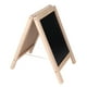 thumbnail image 2 of Caballete De Pizarra 19x30cm Caballete De Doble Cara Pizarra Soporte Plegable Estructura De Madera Para Office Cafe ANGGREK Arte y Manualidades, 2 of 8