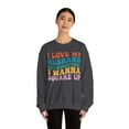 thumbnail image 3 of I Love My Husband But Sometimes I Wanna Square Up, Funny Wife Sweatshirt, 3 of 5