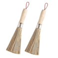 thumbnail image 1 of 2pack Traditional Natural Bamboo Wok Brushes , Kitchen Cleaning Brush, Bamboo Kitchen Pan Brush, Natural Bamboo Pan Brush, Pot Brush, Pot Brus, 1 of 5