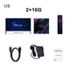 thumbnail image 1 of TV Box WiFi TV Media Player 1080P Quad Core Network Player Television Streamer Box, 2GB + 16GB, enchufe de EE. UU. Inevent EL003071-02B, 1 of 7