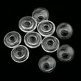 thumbnail image 3 of 10pcs Small Glass Bottle Vial Charms Pendant With Hole DIY Jewelry Findings - Clear, 10mm, 3 of 8