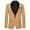 Khaki, variant on Lkhaha 2025 Boys Jackets Gentleman Blazer Patchwork Lapel One Button Formal Party Business Suit Jackets Size 5-6 Years