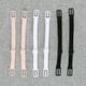 thumbnail image 5 of pares de clips elásticos antideslizantes para tirantes de sujetador (negro, color piel, blanco y rosa), 5 of 6