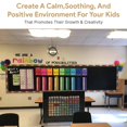 thumbnail image 3 of Fluorescent Light Covers | Fluorescent Light Covers for Ceiling Lights, Classroom, Office, or Light Covers Fluorescent Filter- Eliminates Flicker & Glare - 48" by 24" (4 Pack, Off White), 3 of 5