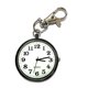 thumbnail image 1 of Reloj de bolsillo de cuarzo, relojes con llavero, esfera redonda, colgante Simple portátil para mujeres y hombres, 1 of 5