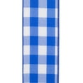 thumbnail image 6 of Royal Blue Plaid Wired Ribbon - 2 1/2" x 10 Yards, Memorial Day, 4th of July, America 250, Father Day, Presents, Wreath, Police Support, Birthday, Wedding, Farmhouse Decor, Veterans Day, 6 of 6