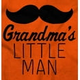 thumbnail image 2 of Grandma's Little Man Funny Mustache Bodysuit Jumper Boys Infant Baby Brisco Brands 12M, 2 of 6