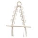 thumbnail image 3 of Portarrollos de papel higiénico de macramé tejido a mano, colgador de rollo de papel higiénico, portarrollos de papel higiénico de madera, toallero bo Sunnimix Soporte para papel higiénico, 3 of 8
