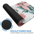 thumbnail image 6 of Pink Watercolor Flowers Mousepad Gaming Pad Mouse Waterproof No Slip for Office Home Work Gaming Table Tables Mousemat Rubber Base Mousepad with Stitched Edges 35.4x15.7inches, 6 of 7