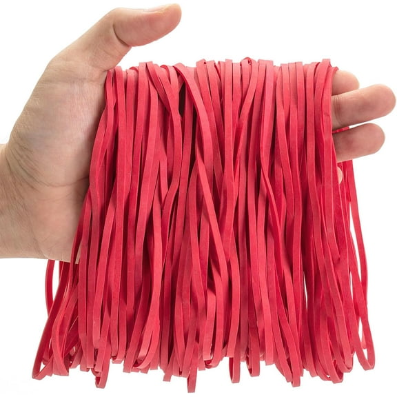Mr. Pen- Large Rubber Bands, 100 Pack, Red, Big Rubber Bands
