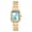 goldblue, variant on Women's Analog Quartz Watch: Stainless Steel Strap Elegant Ladies Bracelet Gold Square Wrist Watch - for Casual Business