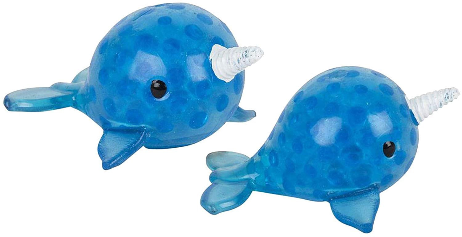 SV15625 SQUASHY SQUEEZY BALL STRESS RELIEF SEA Details about   HGL SQUISHY BEAD NARWAL 13CM 