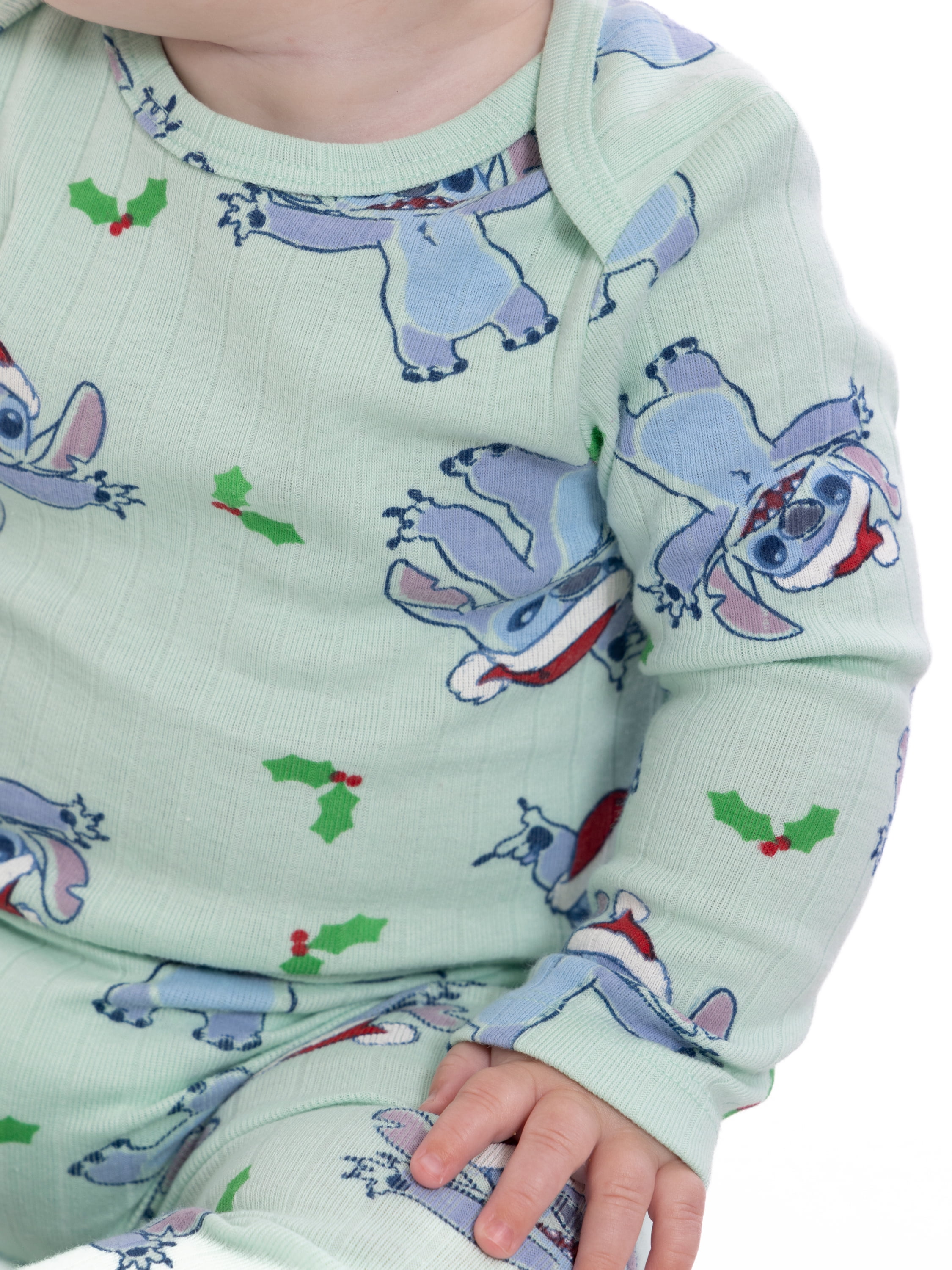 Stitch Baby Boys Christmas Graphic Bodysuit and Jogger Pants Set, 2-Piece, Sizes 0M-12M