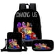 thumbnail image 1 of Among Us Mochila con visera Mochila para niños Crewmate Back To School Bag A, 1 of 2